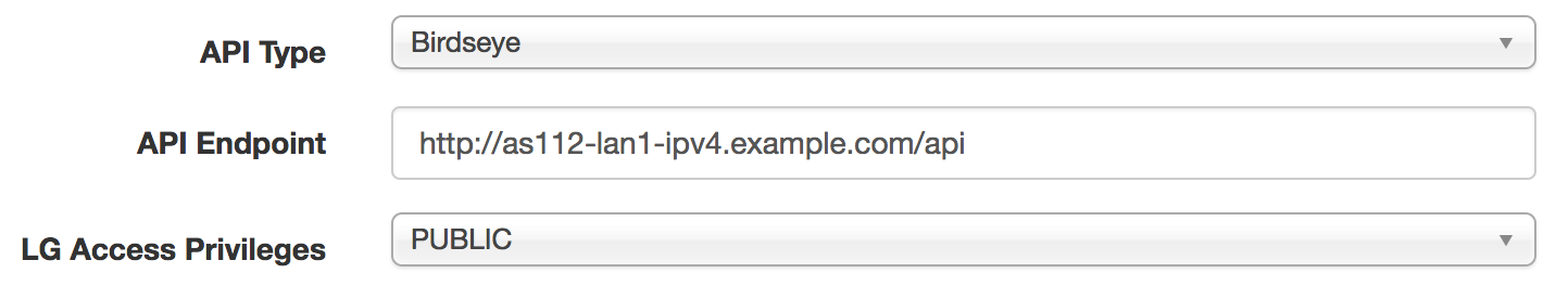 Router Configuration for LG